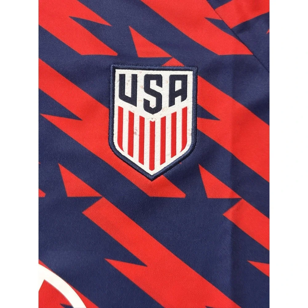 Nike USA Soccer Jersey Womens S Navy Blue Red Dri-FIT DR5046-688